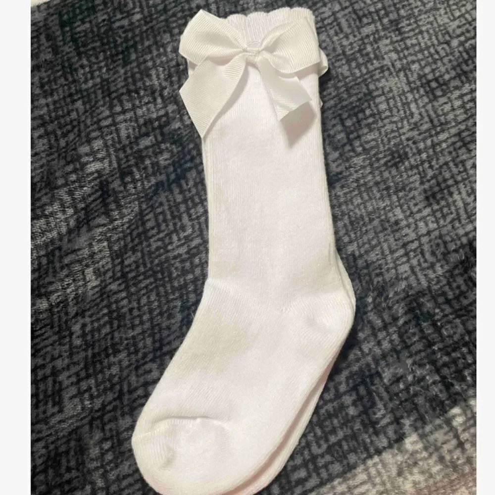 Baby Knee High Socks with Bow